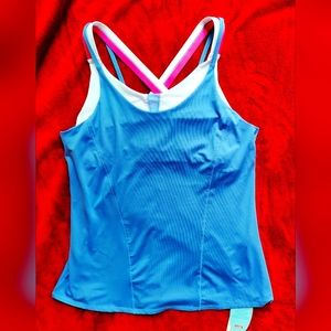 Lucky in Love Women’s Floral Fantasy Breeze Bralette Cami Top Blumarine Sz L NWT